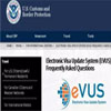EVUS挂号系统已启用，，，，，预计未来会收费